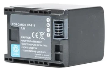 Akumulators Extra Digital Canon BP-819, 7.4 V, 2400 mAh
