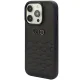 Audi GT Synthetic Leather vāciņš priekš iPhone 15 Pro Max 6.7\", melns