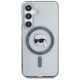 Karl Lagerfeld Button Karl Head MagSafe vāciņš Samsung Galaxy S25, melns