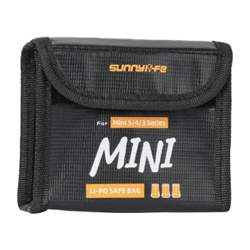 Sunnylife akumulatoru aizsargsoma Mini 5 Pro 3 akumulatoriem N5P-DC085