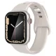 Apple Watch 7 (45 mm) Spigen \"EZ FIT\" Tempered Glass Screen Protector 2 pcs. | Pulksteņa Ekrāna Aizsargstikls ar...