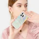 Kingxbar Shell sērijas telefona vāciņš iPhone 13 Pro, pērļu piparmētru