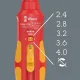 Dinamometriskais skrūvgriezis Wera 7508 VDE Kraftform Safe-Torque Speed, 0.4-2.0 Nm