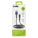 Sbs USB-A uz USB-C kabelis 1.5m, melns