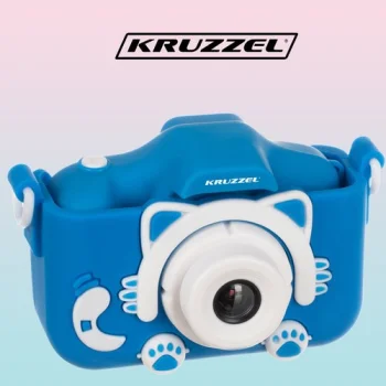 Bērnu digitālais fotoaparāts Kruzzel AC22295, zils