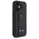 BMW M Grip Stand Smooth and Carbon vāciņš iPhone 16, melns