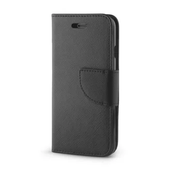 Samsung Galaxy A54 (SM-A546) Fancy TPU Book Case Cover Stand, Black | Telefona Maciņš Vāciņš Apvalks Grāmatiņa
