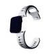 3mk silikona siksniņa Apple Watch 42 / 44 / 45 / 49 mm, balta