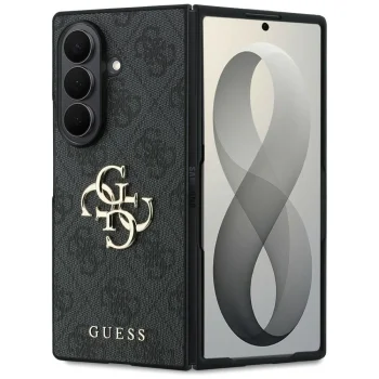 Guess Big 4G Logo vāciņš Samsung Galaxy Z Fold 8 Ultra, melns
