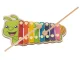 Koka ksilofons, attīstošs muzikālais instruments bērniem \"Kāpurs\" | Xylophone Educational Wooden Cymbals