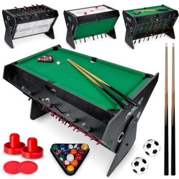 3 vienā rotējošs spēļu galds Neo-Sport NS-449