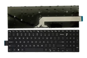 Dell Inspiron 15/17 un Vostro 15 klaviatūra (US), melna