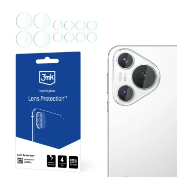 3mk Lens Protection hibrīdstikls Huawei Pura 70 kamerai