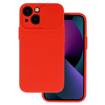 iPhone 15 Plus vāciņš Camshield Soft, sarkans