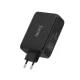 Tech-Protect NC240W-GaN 4 portu 240W tīkla lādētājs, Melns