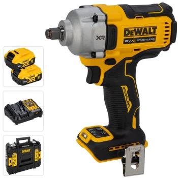 Akumulatora triecienuzgriežņatslēga DeWalt DCF892P2T-QW 18V XR 2x 5.0 Ah TSTAK