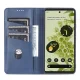 Google Pixel 6 Pro AZNS Leather Stand Case Cover with Card Slots, Blue | Telefona Maciņš Vāciņš Apvalks Grāmatiņa