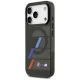 BMW M IML Metal Buttons Tricolor Lines MagSafe vāciņš iPhone 17 Pro, Melns
