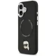 Karl Lagerfeld Karl Pin MagSafe vāciņš priekš iPhone 17, melns