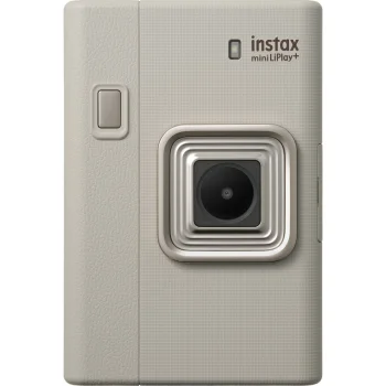 Fujifilm instax mini LiPlay+ tūlītējās drukas kamera, Sand Beige