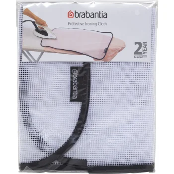 Brabantia aizsargājošs gludināšanas audums, 40 x 60 cm, Balts/Pelēks