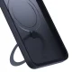 3Mk Protection Smoke Case Mag&Stand vāciņš Samsung Galaxy S25+ Melns