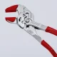 KNIPEX aizsarguzlikas knaiblēm 86 XX 250, 3 pāri, sarkanas