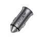 Acefast B16 95W USB-A + USB-C auto lādētājs, pelēks