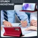 Samsung Galaxy A55 ( SM-A556B/DS ) LC.IMEEKE PU Leather Wallet Protective Book Case Cover, Red | Telefona Vāciņš...