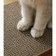 Stūra skrāpis ar rotaļlietu kaķiem, vertikāls kartona kaķu nagu asināmais Purlov | Cat Corner Scratcher with Toy