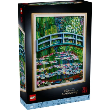 LEGO ART 31220 Claude Monet: The Water Lily Pond konstruktors