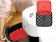 Silikona ieliktnis Air Fryer karstā gaisa friterim, kvadrātveida, 21cm
