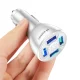 Auto lādētājs Wozinsky WCCAW 50W 4x USB-A Quick Charge, balts