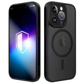 3mk Misty MagCase vāciņš iPhone 15 Pro Max, melns