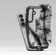 Ringke Fusion X vāciņš Samsung Galaxy S25+ Black Camo