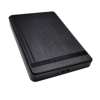 2.5" SATA HDD / SSD ārējais cieta diska korpuss USB 3.0, melns