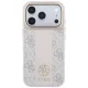 Guess 4G Stripe Round and Classic Logos MagSafe vāciņš priekš iPhone 17 Pro Max / 18 Pro Max, rozā