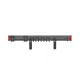 Maclean MC-179 Sienas instrumentu organizators, tērauds, 1222 mm, melns