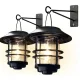 Forever Light SUNARI FLS-40 LED saules bateriju lampa, melna