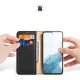 Dux Ducis Hivo atverams vāciņš maciņš Samsung Galaxy S23+ ar RFID aizsardzību, melns grāmatiņa