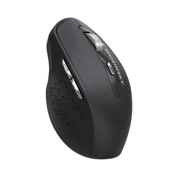 Ergonmiska bezvadu pele Wozinsky WMGK-1134 Bluetooth + 2.4 GHz, melna