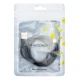 Wozinsky USB uz Micro USB kabelis, 2.4A, 1m, melns