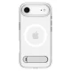 Spigen Ultra Hybrid \"S\" Mag vāciņš iPhone 17 Air ar MagSafe, caurspīdīgs/balts