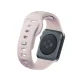 3mk silikona siksniņa Apple Watch 42 / 44 / 45 / 49 mm, bēša