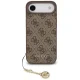 Guess 4G Charms Collection MagSafe vāciņš iPhone 17 Air, brūns