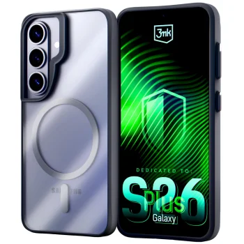 3mk Satin Armor MagCase vāciņš priekš Samsung Galaxy S26+, melns