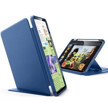 ESR Flip Hybrid atverams vāciņš iPad 10.9" 2022 / 11" 2024 - Zils