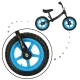 Trike Fix Balance īpaši viegls līdzsvara velosipēds, melns/zils