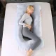 Daudzfunkcionāls spilvens grūtniecēm un sievietēm zīdīšanas periodā \"J\" forma | Pregnancy and Breastfeeding...