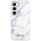 Guess Samsung Galaxy S23 vāciņš GUHCS23SPCUMAH Balts Marmors